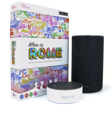 photo of When In Rome is the first Alexa-powered board game image