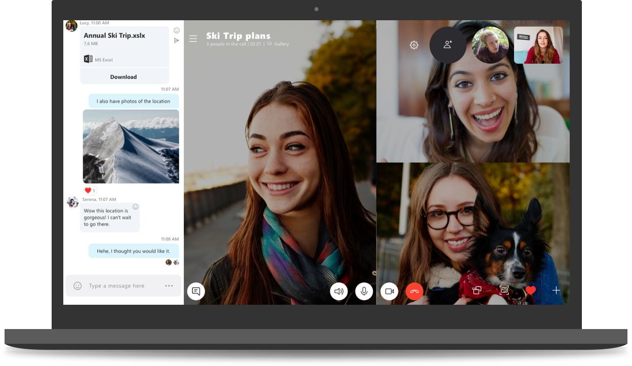 Skype - One of the many alternatives to Zoom