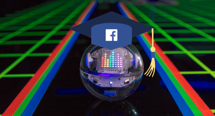 photo of Facebook sends Sphero robots so classrooms can apply coding education image