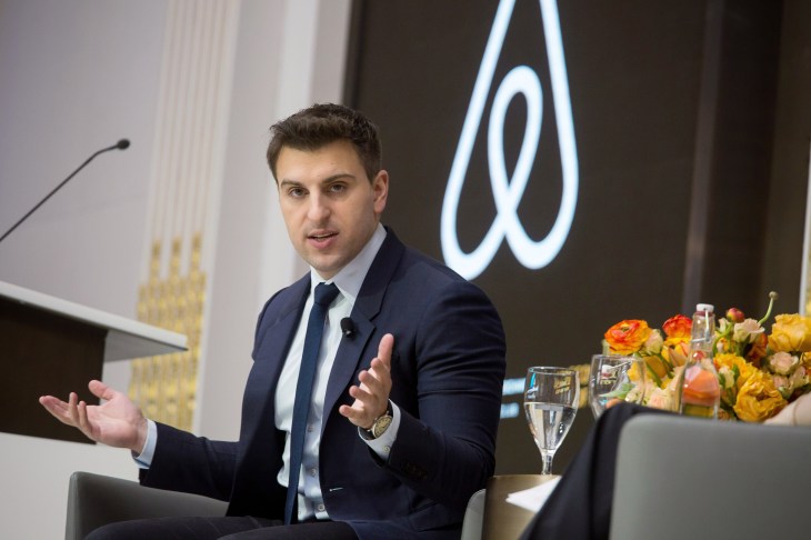 Airbnb Inc. Chief Executive Officer Brian Chesky Speaks At The Economic Club Of New York