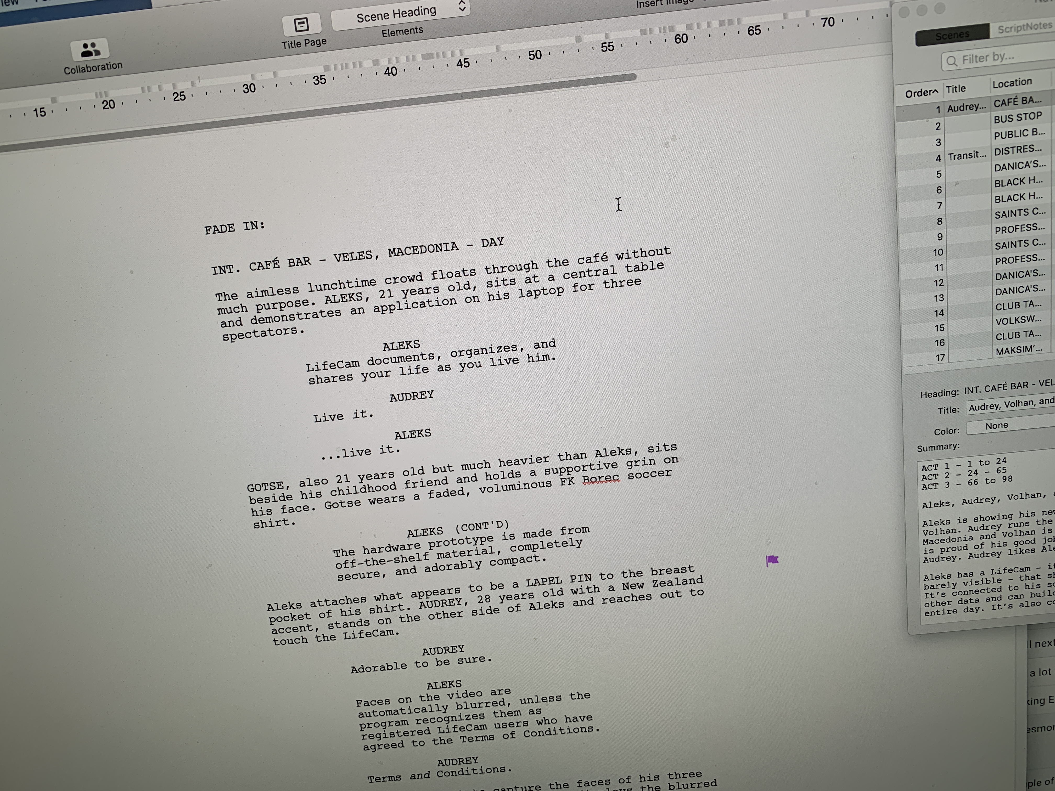final draft example script