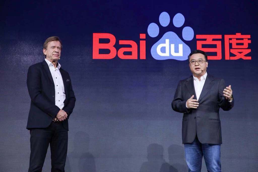 Baidu hits the gas on autonomous vehicles with Volvo and Ford deals