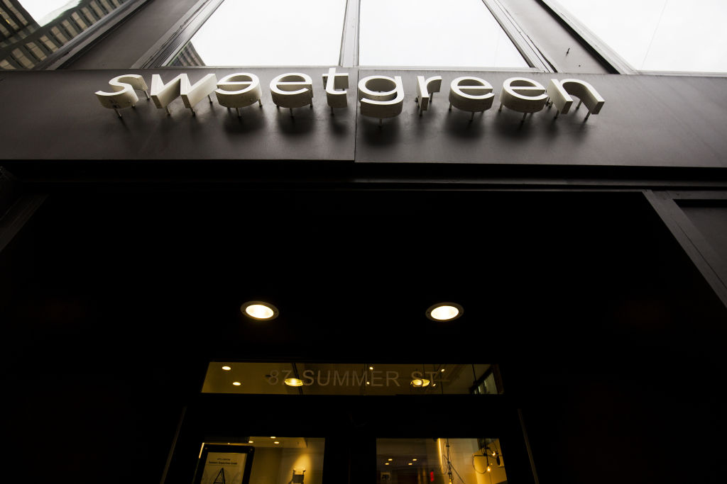 رستوران Inside A Sweetgreen Inc. با گسترش زنجیره ای