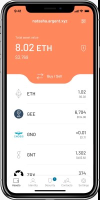Argent, a Smart Crypto Wallet App