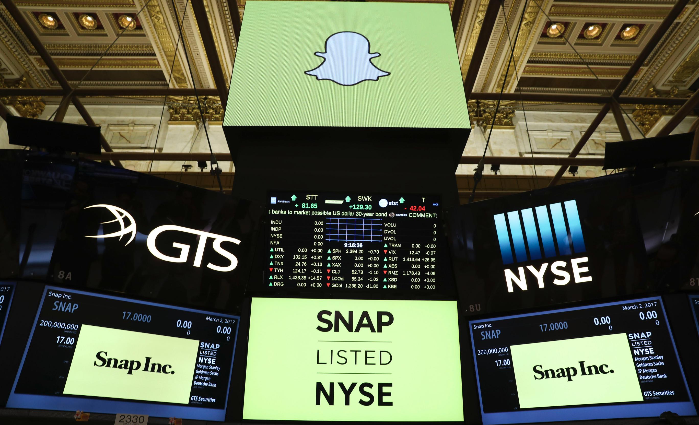 Snap ipo details sales investment bank