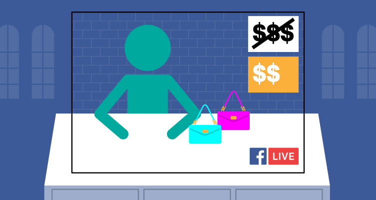 Facebook live shopping 