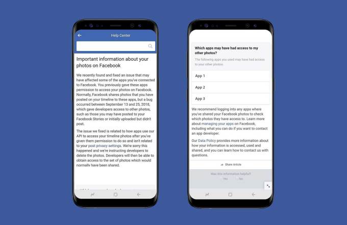 Facebook bug exposed up to 6.8M users’ unposted photos to apps