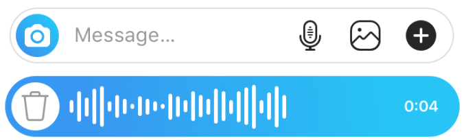 Instagram lanza la opción de mensajes de voz walkie-talkie