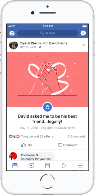 Facebook redesigns Life Events feature with animated photos, videos and  more | TechCrunch