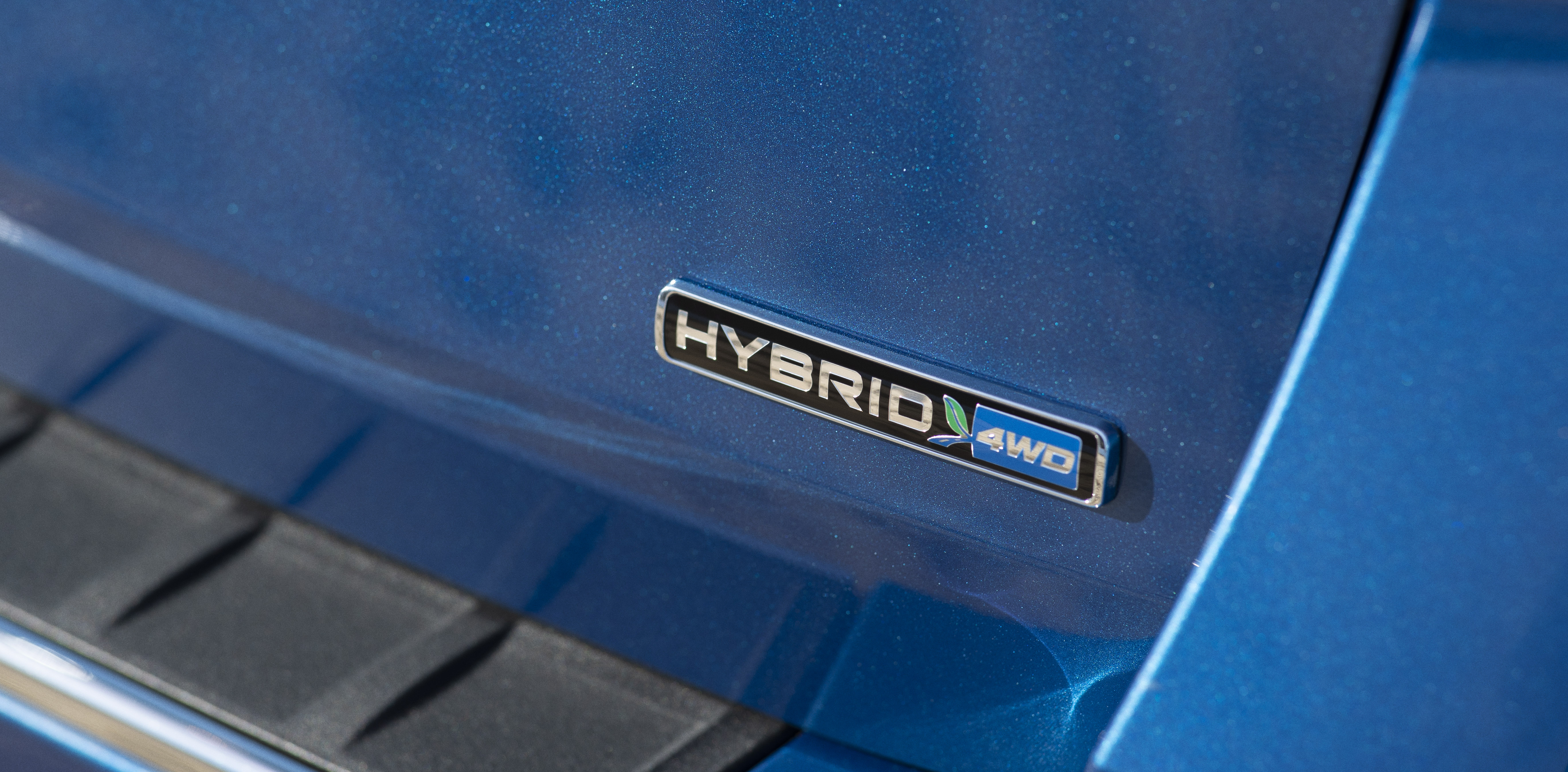 Ford Explorer Hybrid closeup