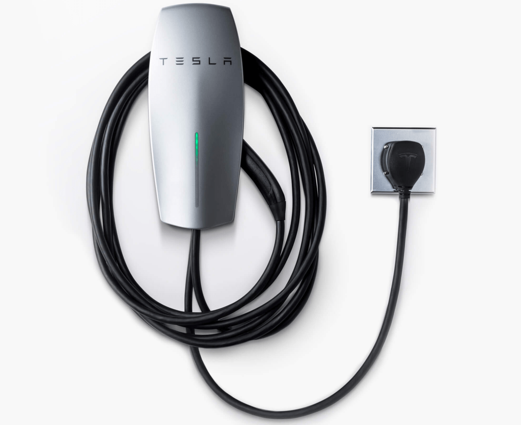 Tesla unveils first home charging station that can be plugged into a wall  outlet | TechCrunch