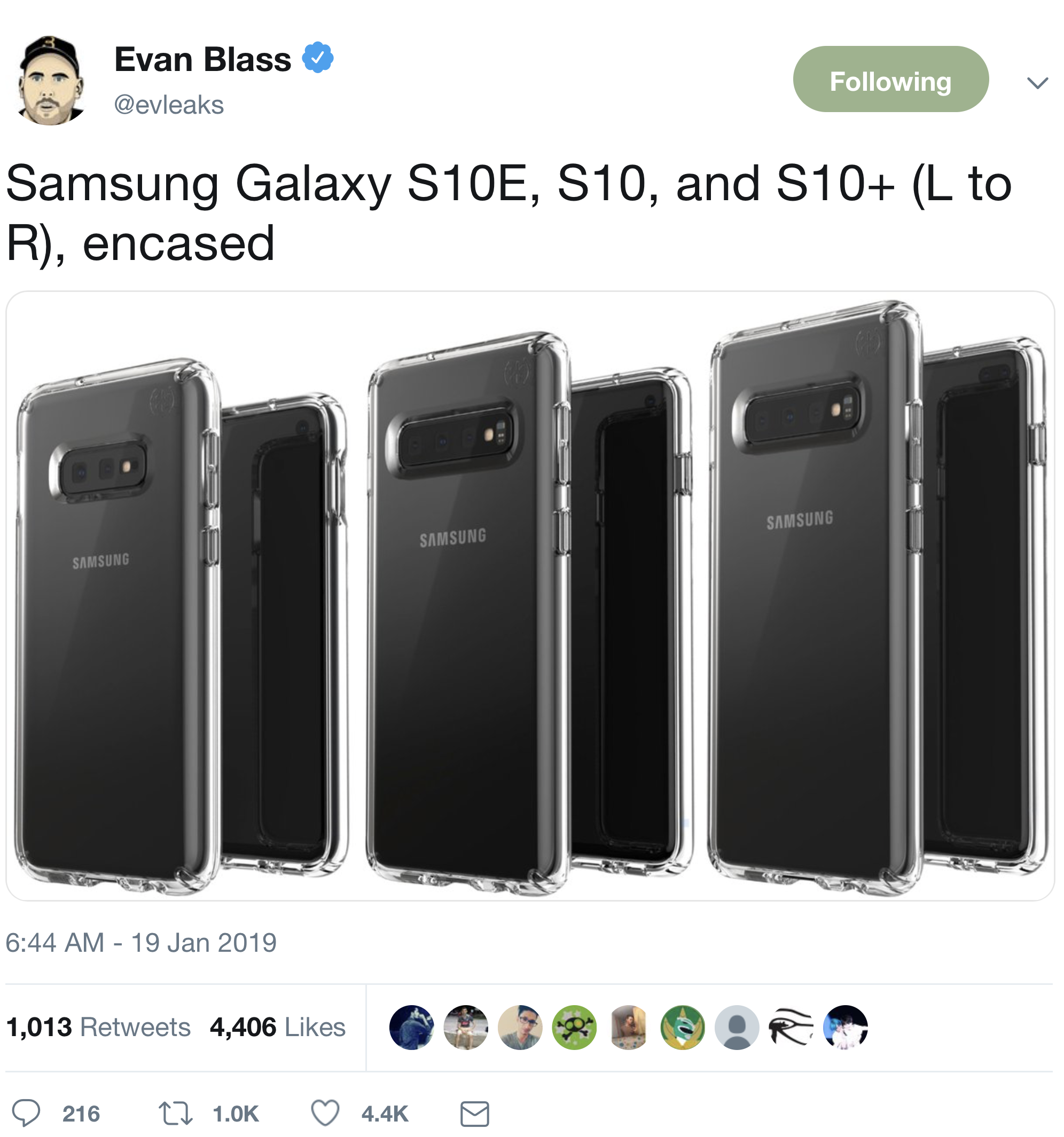 Three Happy Chappies! Samsung S10 Case