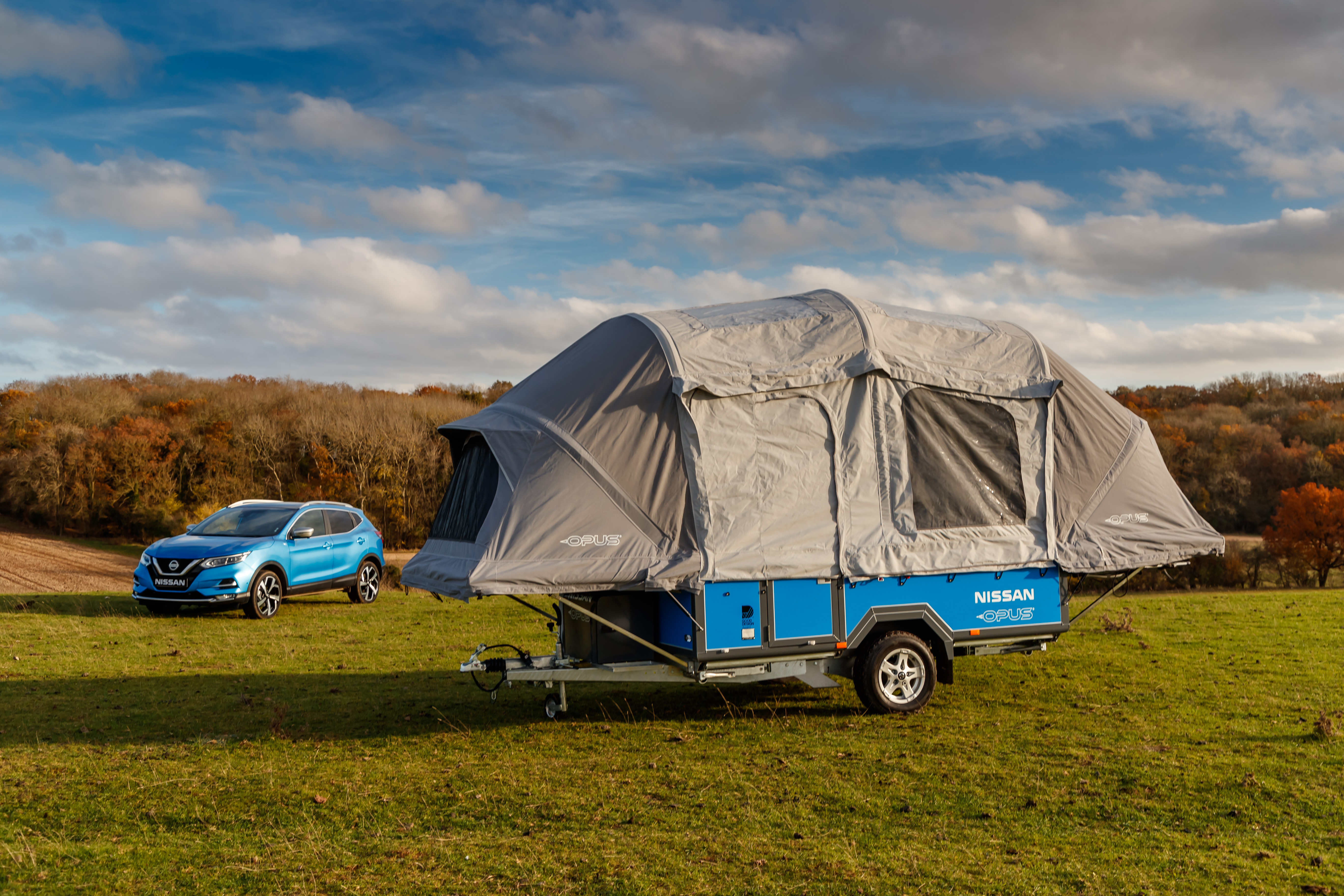 Nissan S Old Leaf Batteries Can Power This Smart Pop Up Camper For