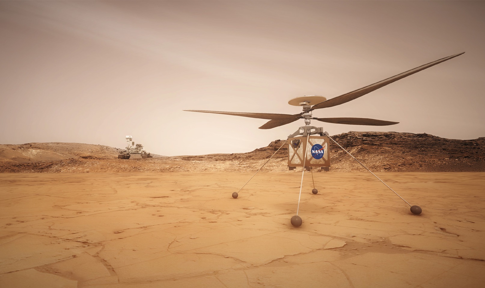 Mars Helicopter Bound For The Red Planet Takes To The Air For The