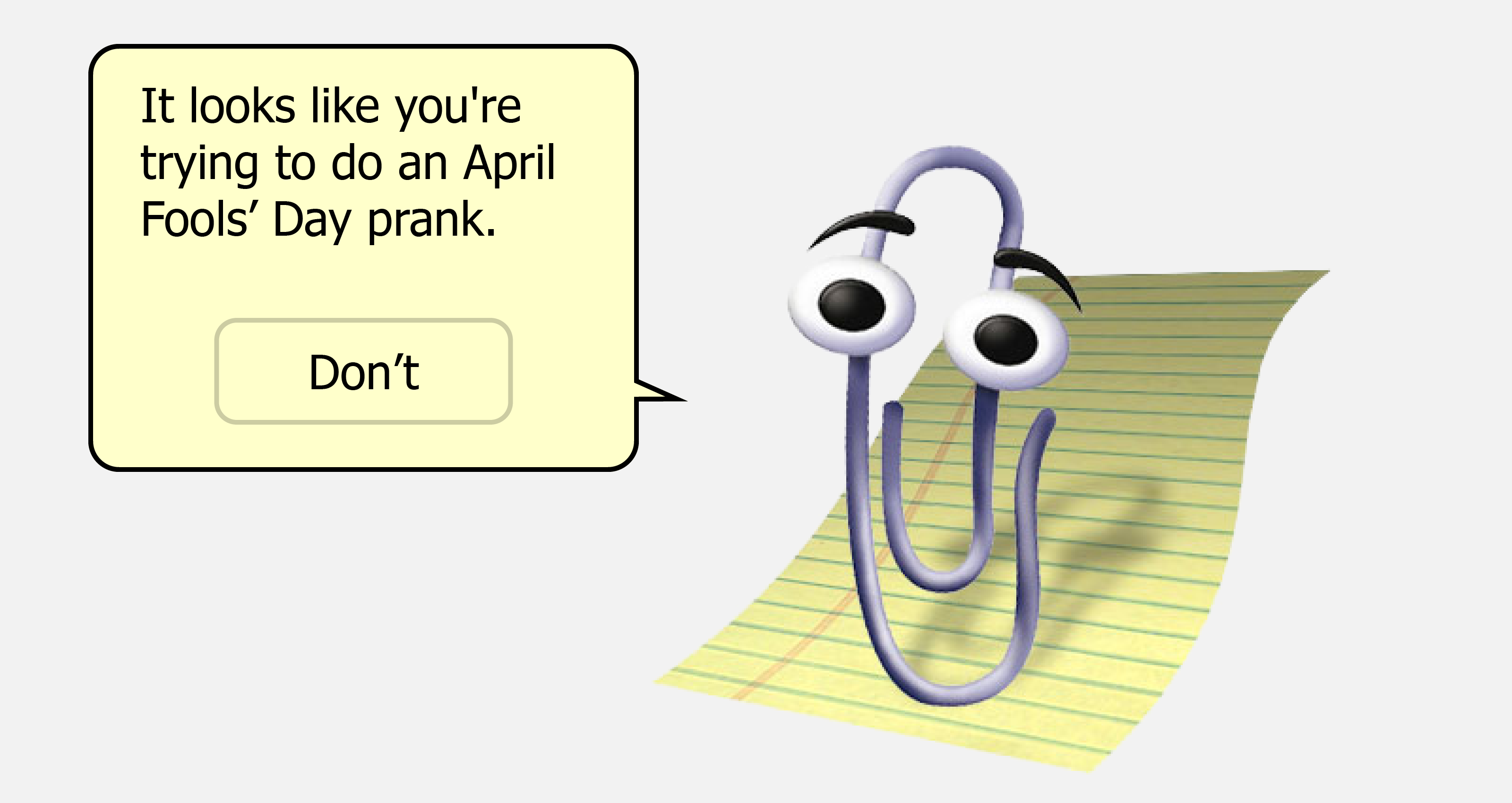 Microsoft memo bans April Fools' Day pranks, because they're the worst |  TechCrunch