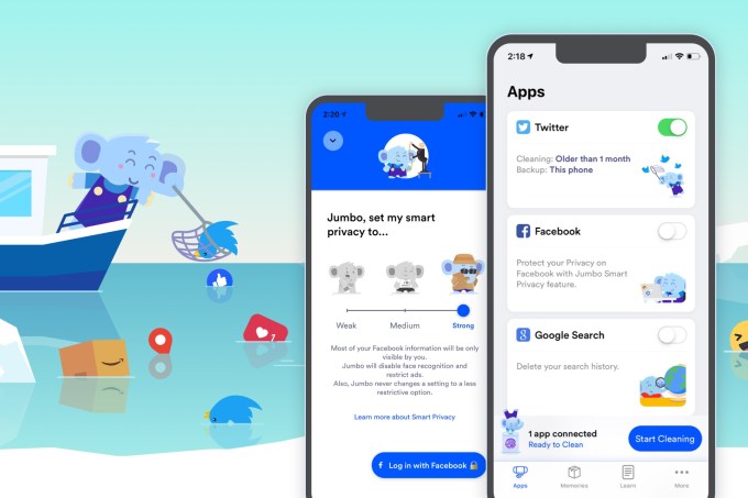 Facebookやtwitterの設定を調整するプライバシーアシスタントのjumbo Techcrunch Japan