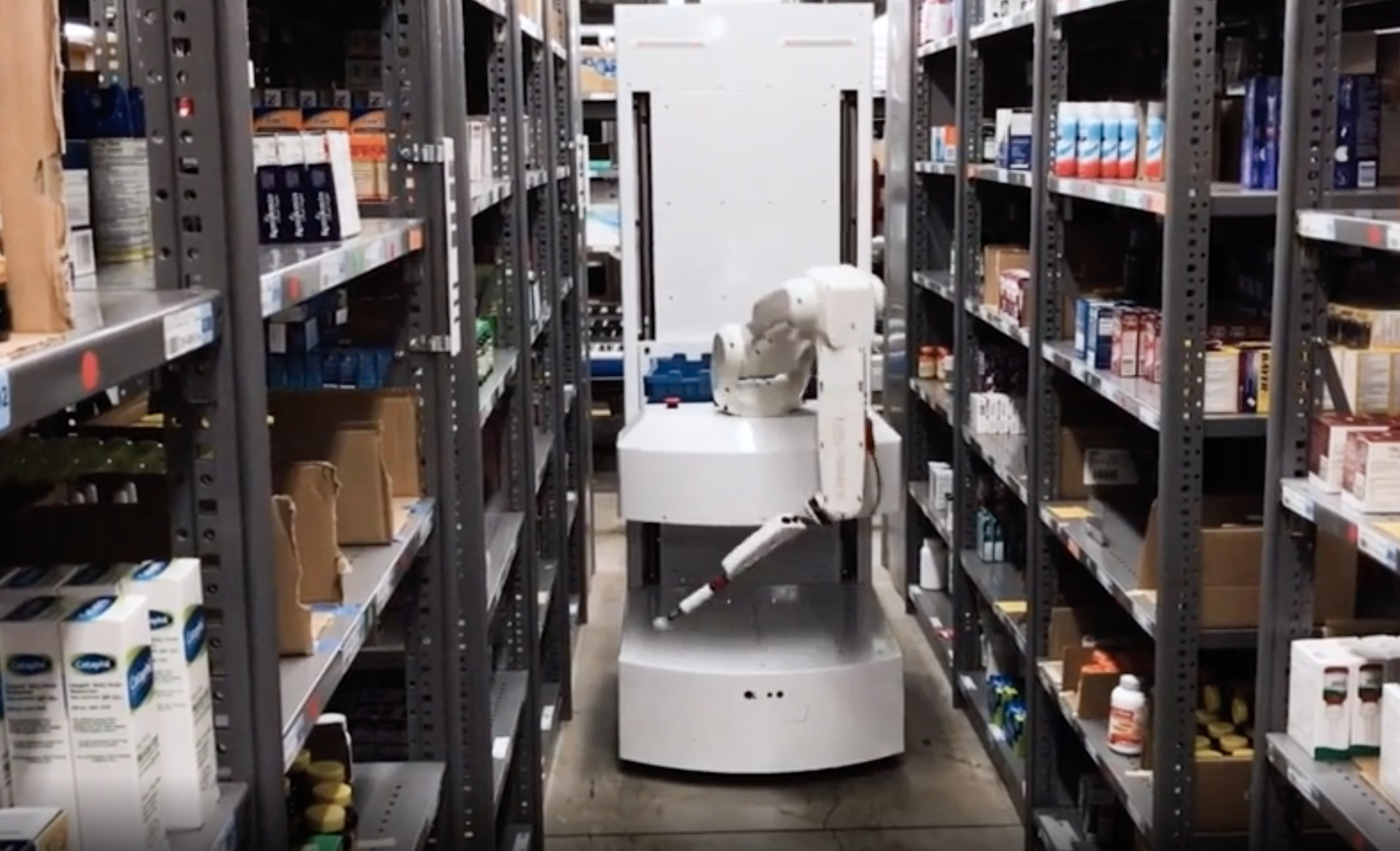 Robot that is part of an e-commerce automation solution.