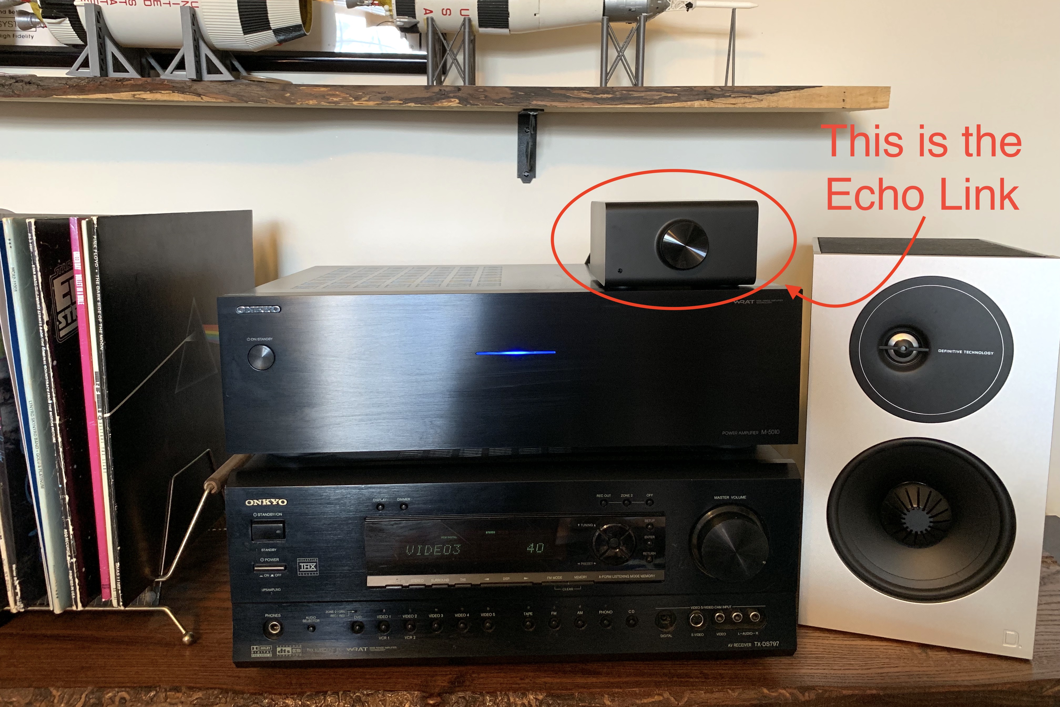 Echo Link Stream hi-fi music to your stereo system 