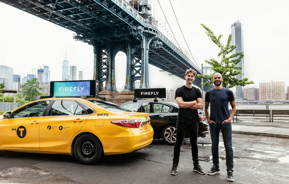 Rideshare and taxi ad startup Firefly acquires Strong Outdoor’s out-of-home ad business