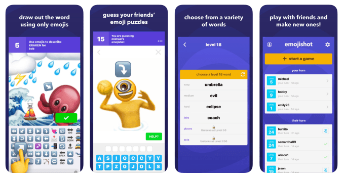 Now at Google, Facebook’s former teen-in-residence launches new social game Emojishot