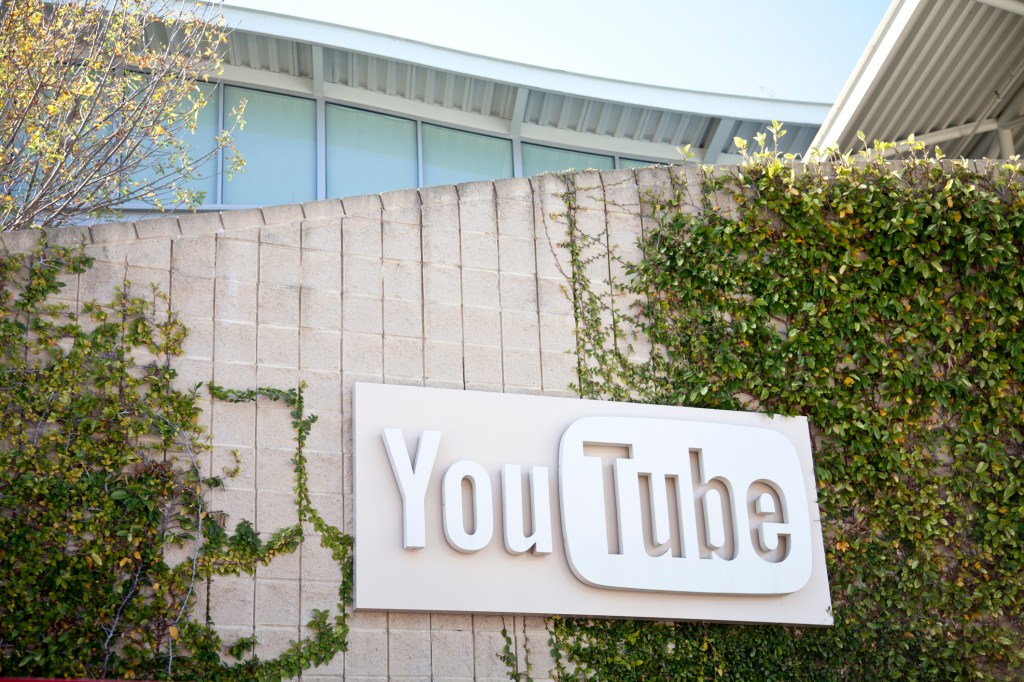 San Bruno, California, USA - January 11, 2012: YouTube Headquarters, located at 901 Cherry Avenue in San Bruno. The video-sharing site was founded in 2005 by three former employees of PayPal.