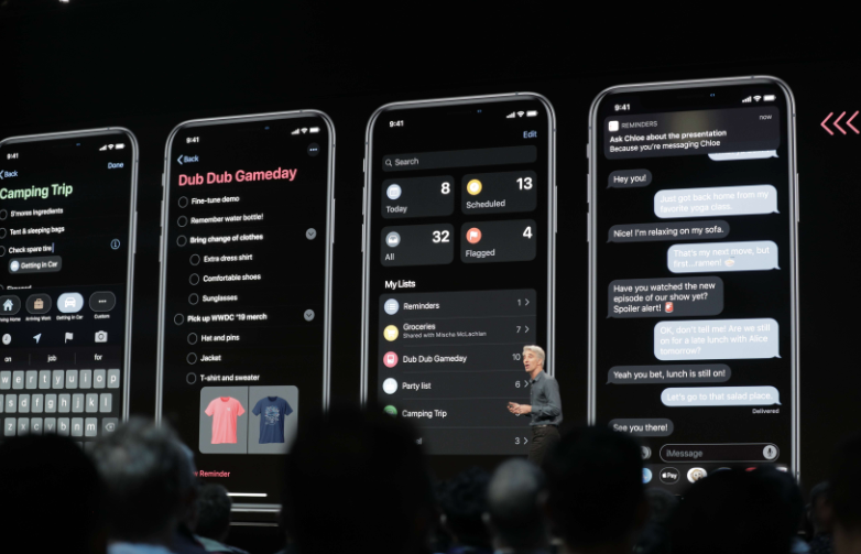 Apple Announces Ios 13 With Dark Mode Updated Apple Apps And