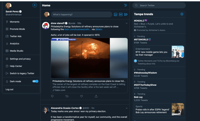 Twitter Tests Out Another Desktop Redesign With Trends On The
