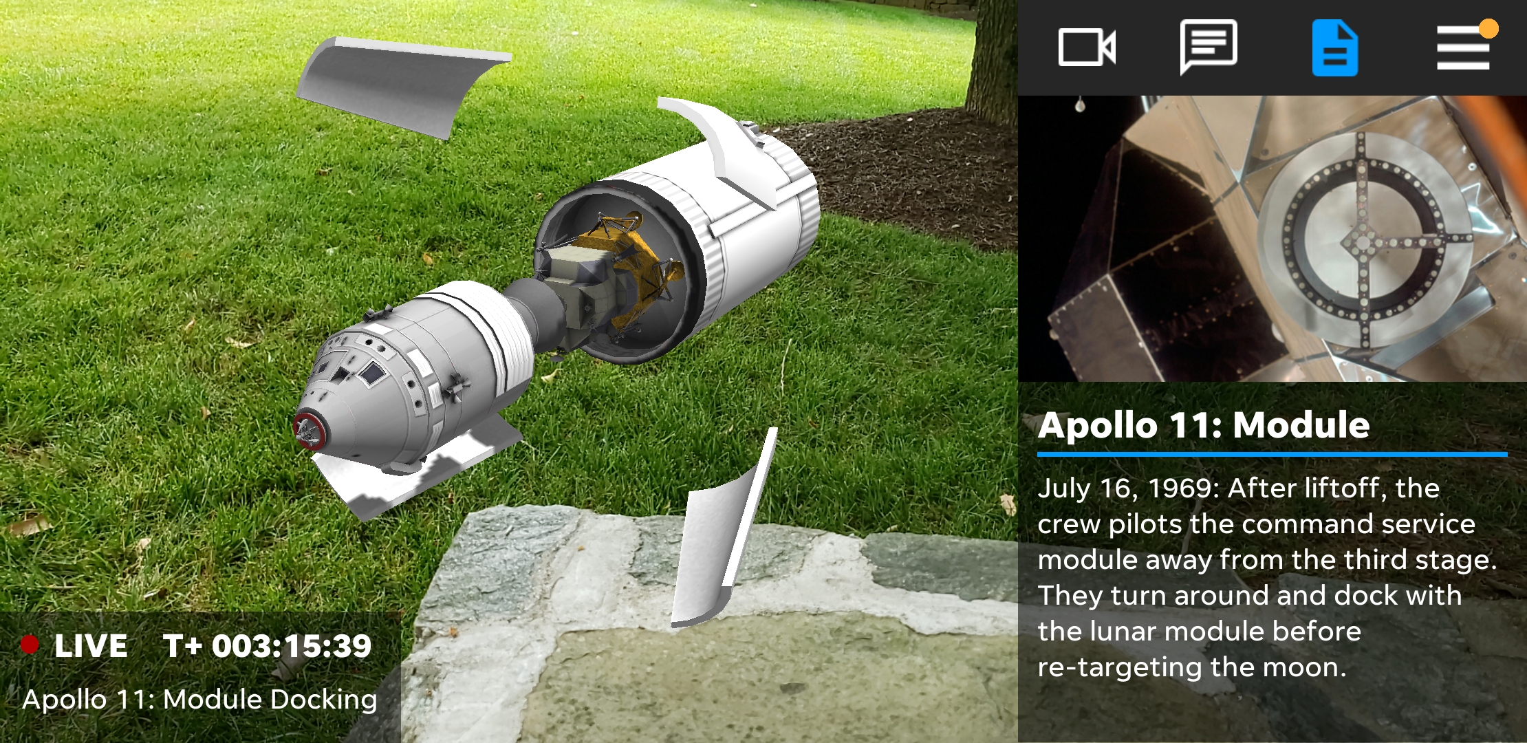 Nasa S Historic Apollo 11 Launch Comes To Your Phone In Ar