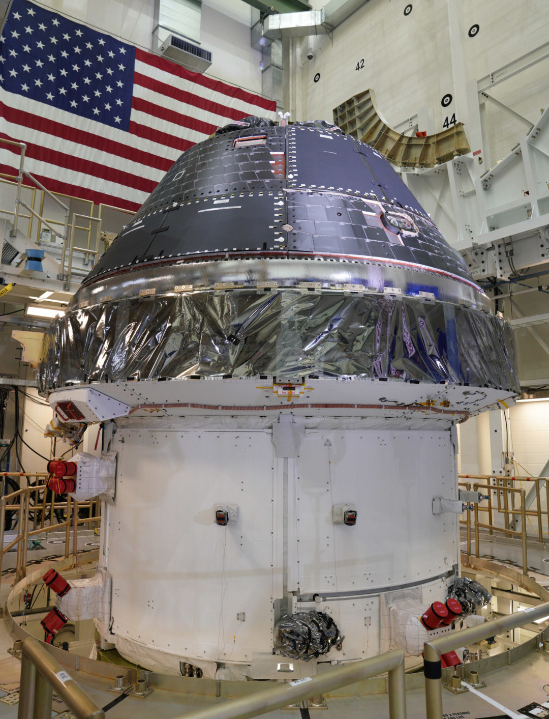 Nasa S Orion Crew Capsule Is Officially Complete And Ready To Prep For Its First Moon Mission Techcrunch