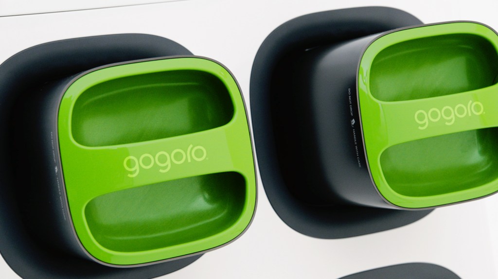 Gogoro swappable batteries