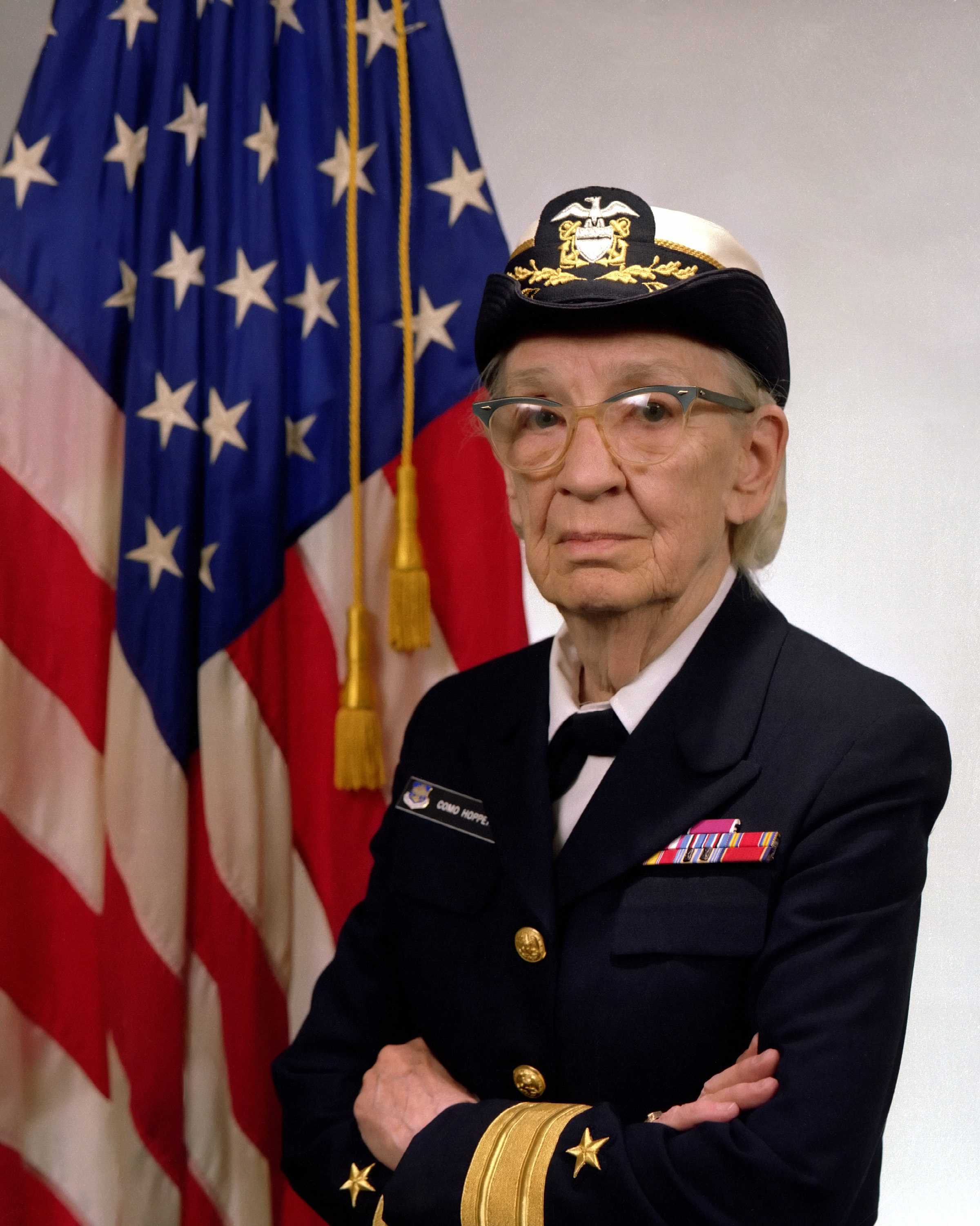 Commodore Grace M. Hopper USN covered