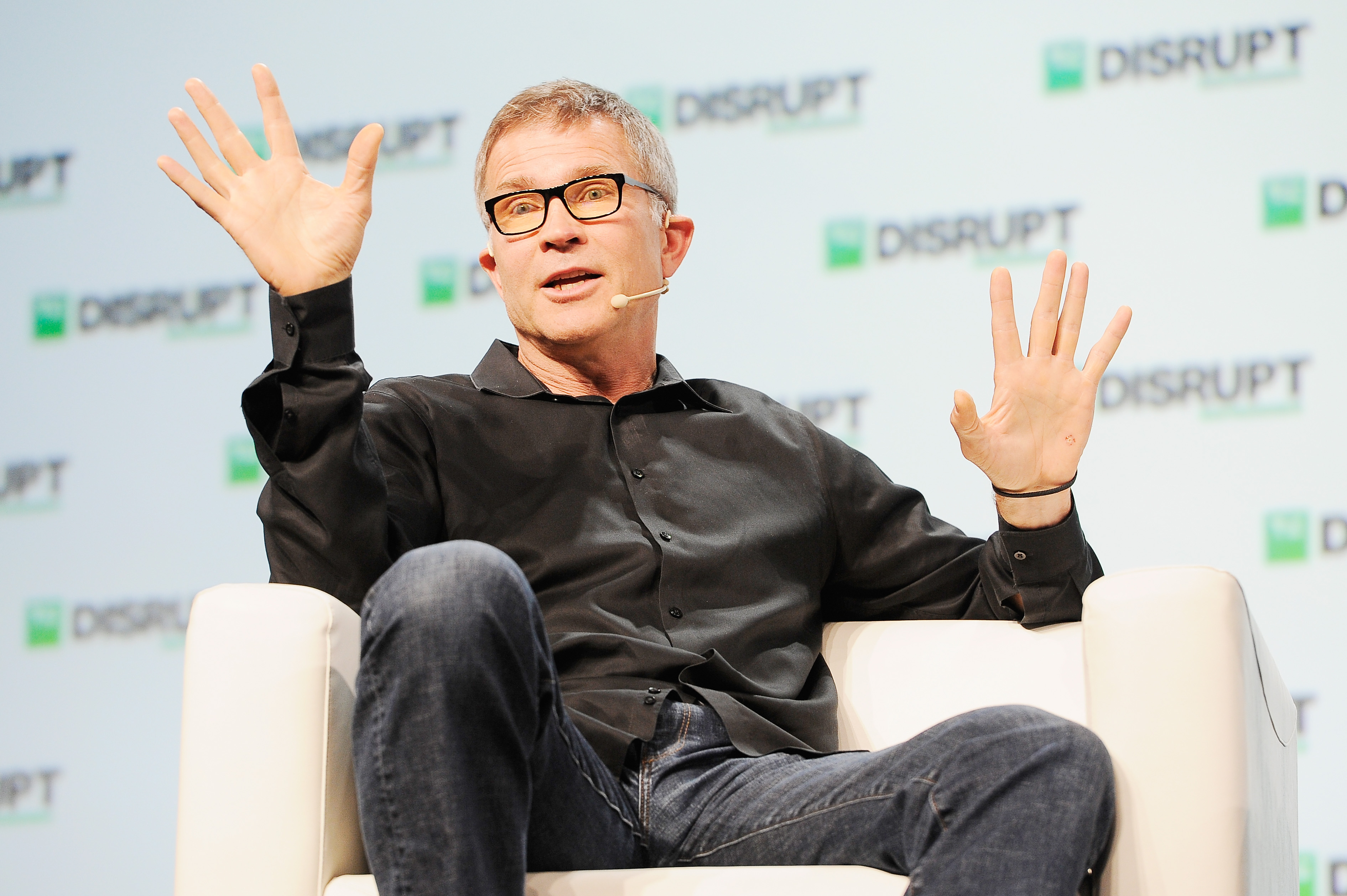 SAN FRANCISCO, CA - SEPTEMBER 05: Roblox Corporation Founder and CEO David Baszucki speaks onstage during Day 1 of TechCrunch Disrupt SF 2018 at Moscone Center on September 5, 2018 in San Francisco, California.