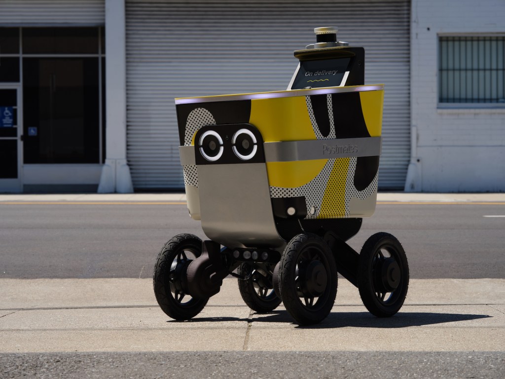 Postmates’ self-driving delivery rover will see with Ouster’s lidar