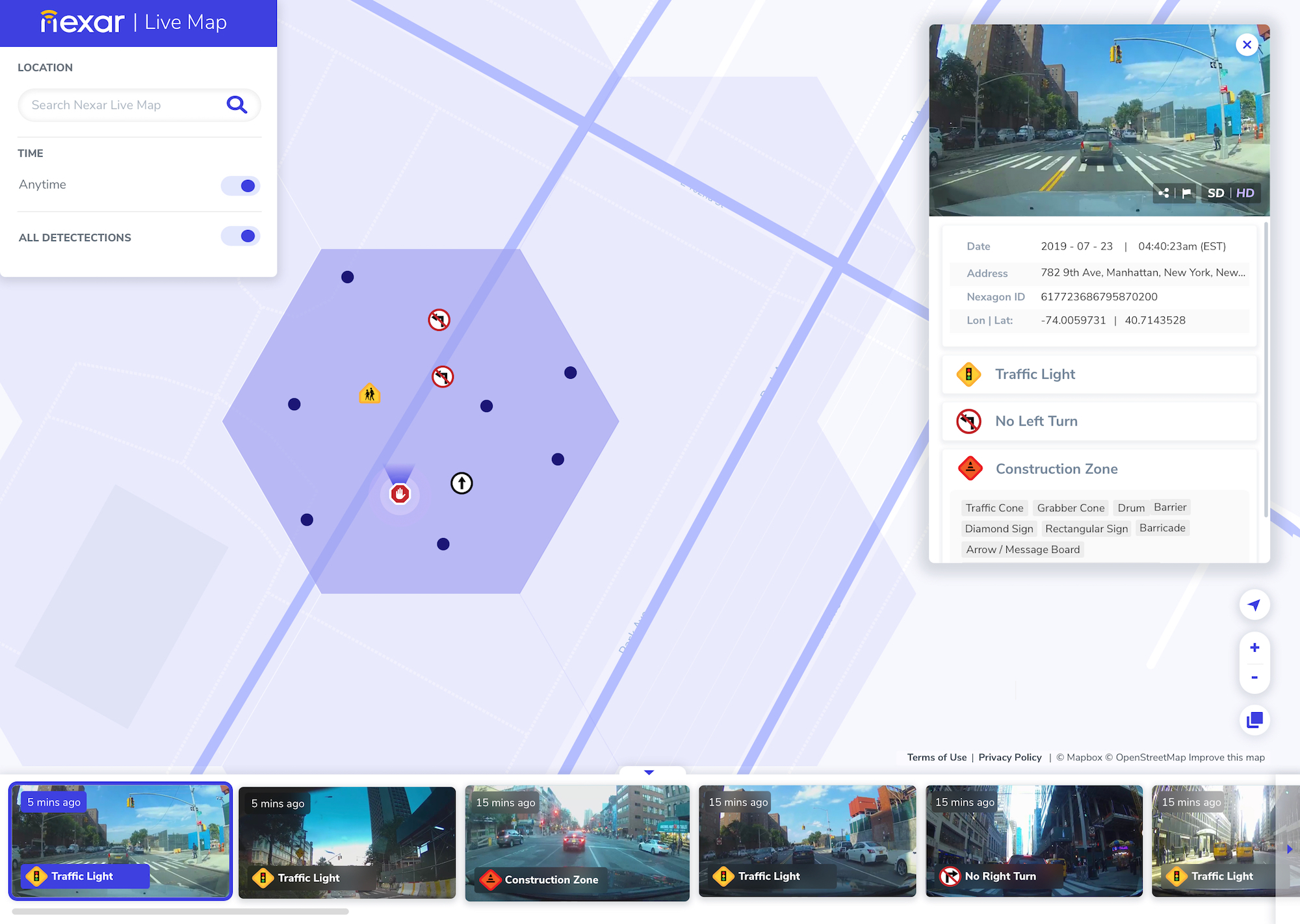 Nexar S Live Map Is Like Street View With Pictures From 5 Minutes