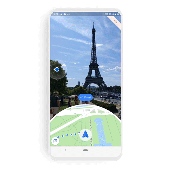 Cómo usar la Realidad Aumentada para navegar en Google Maps 1