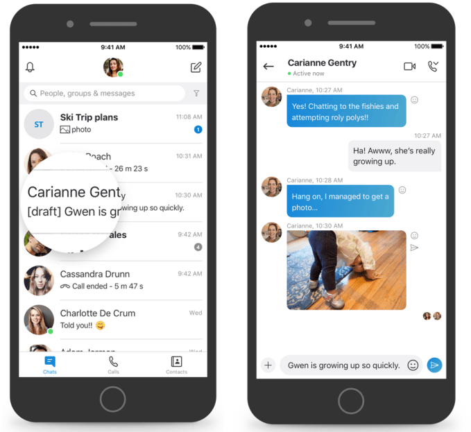 Skype upgrades its messaging feature with drafts, bookmarks and more