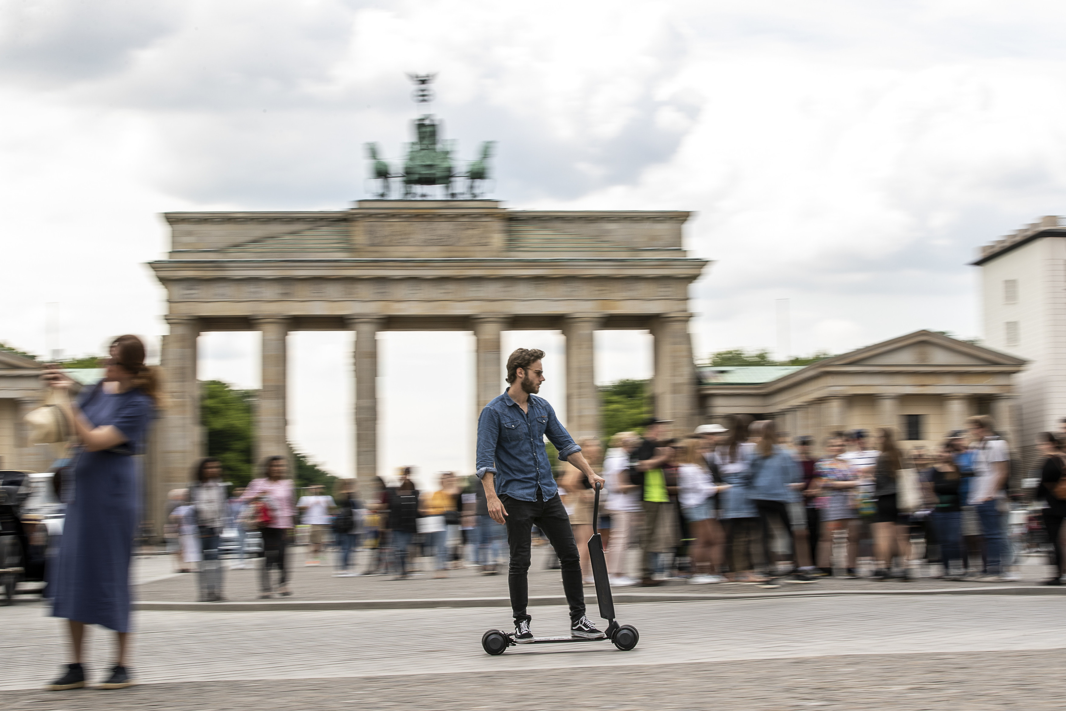 Audi's new scooter might actually solve a major problem with scooters