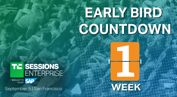 Early-bird pricing ends next week for TC Sessions: Enterprise 2019 – TechCrunch 1