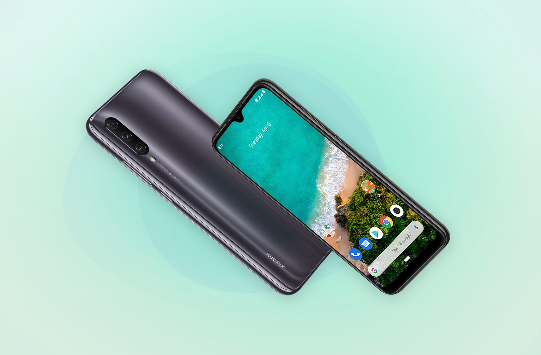 Xiaomi Launches Mi A3 Android One Smartphone With 48mp Rear Camera