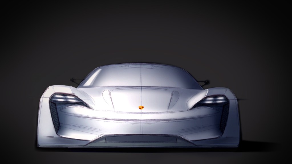 Porsche-design sketch mission e 2016