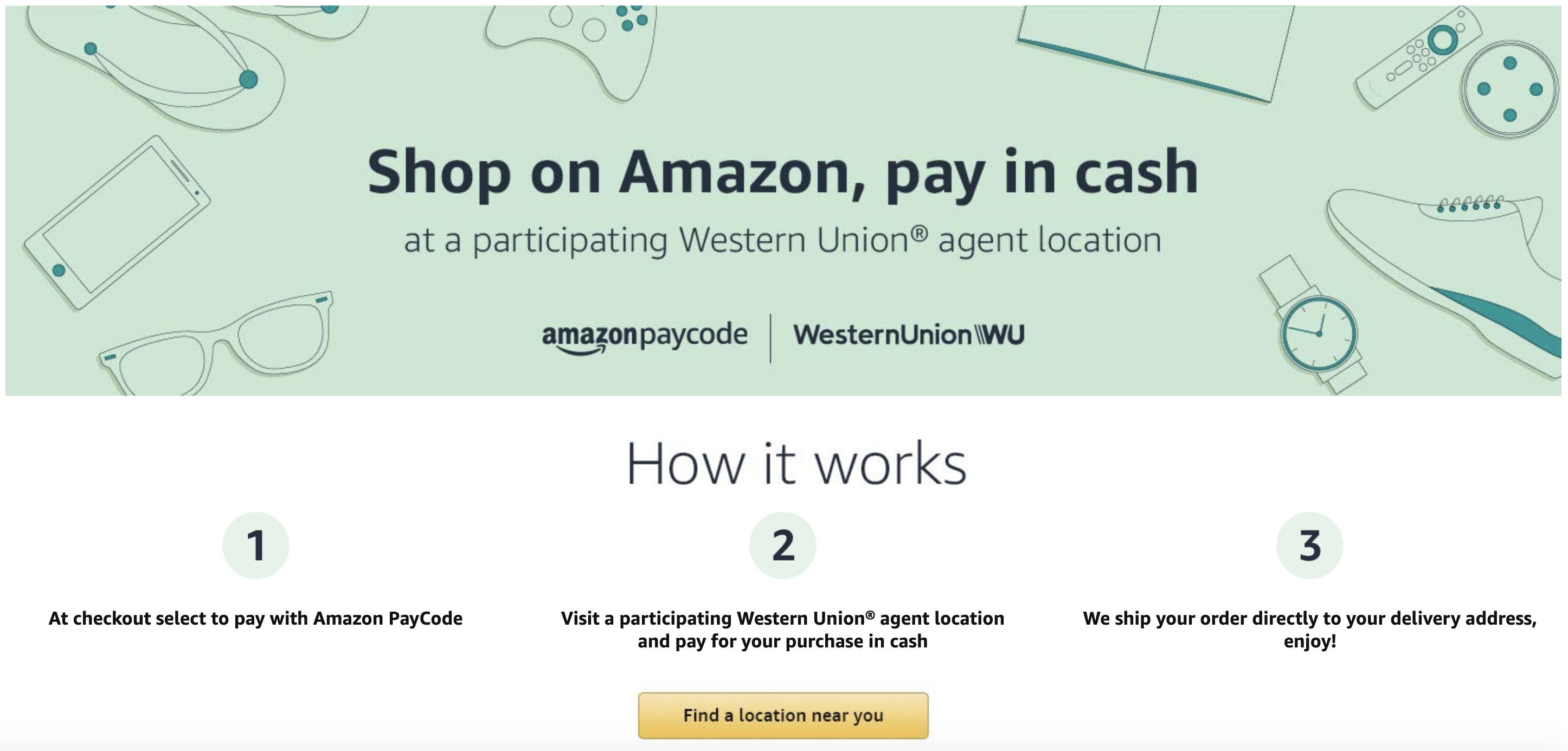 Amazon Is Bringing A Cash Based Checkout Option Amazon Paycode