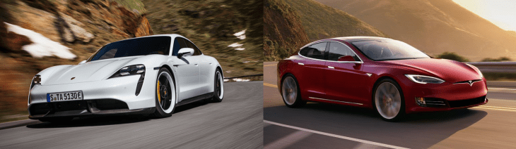 Porsche Taycan Vs Tesla Model S Spec For Spec Price For Price