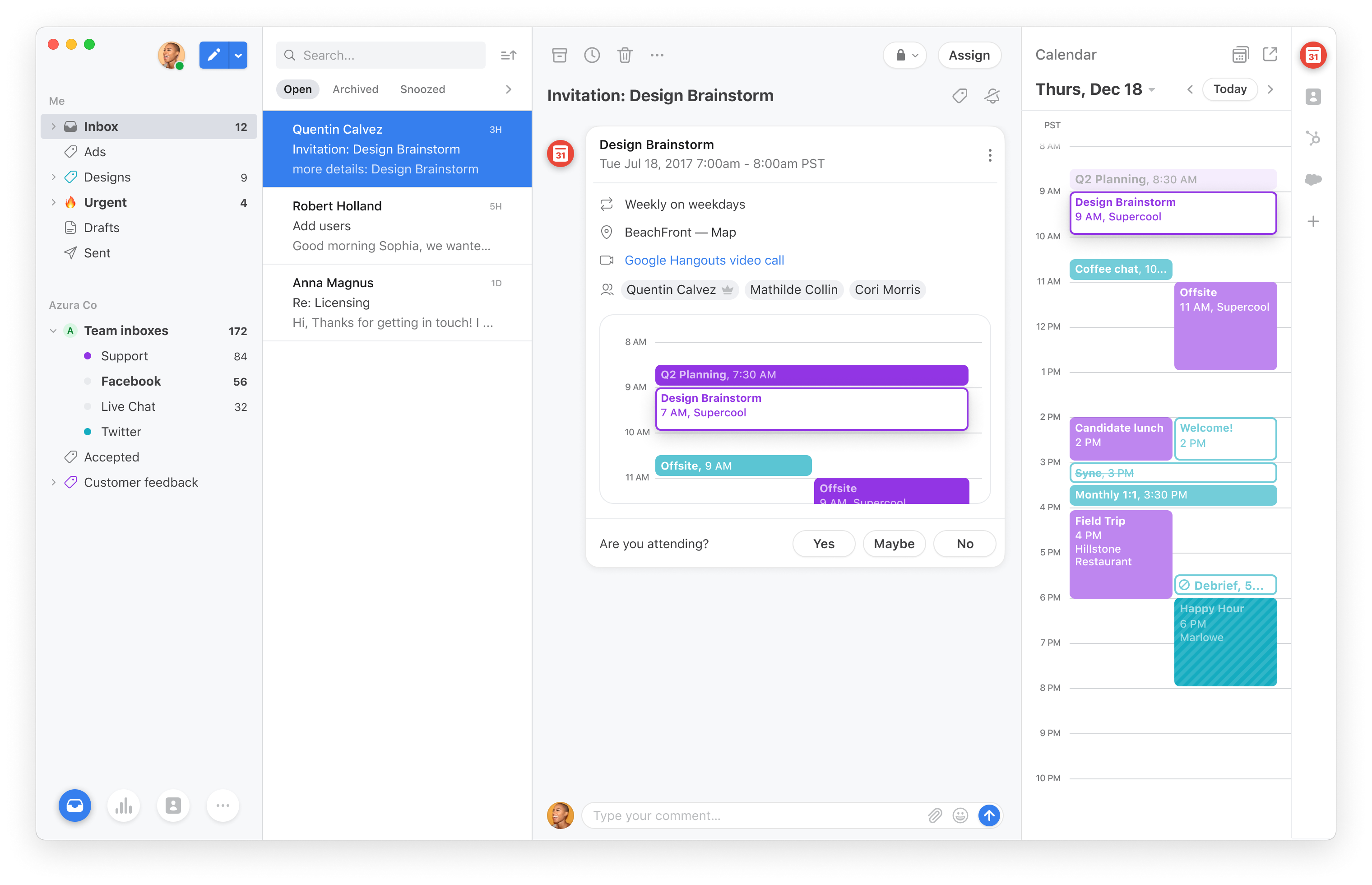 Front Announces Front Calendar To Integrate Scheduling With Shared