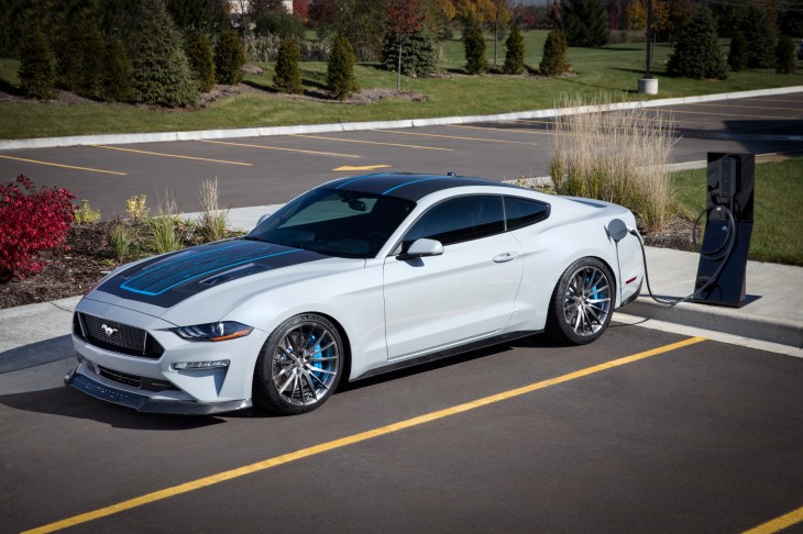 Ford Built An Electric Mustang With A Manual Transmission