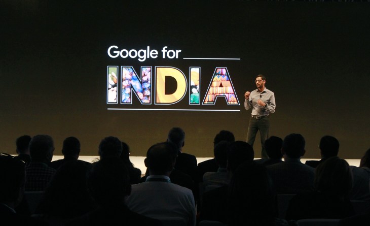 Google CEO Sundar Pichai Addresses A Event In Delhi