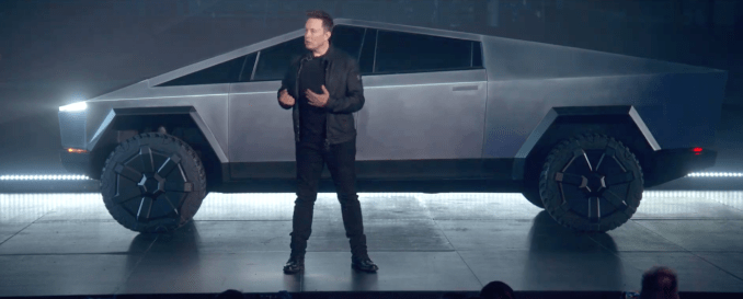 Behold, the Tesla Cybertruck is here image