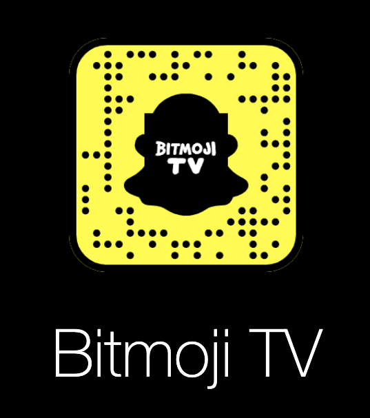 Bitmoji TV Snap Code 1