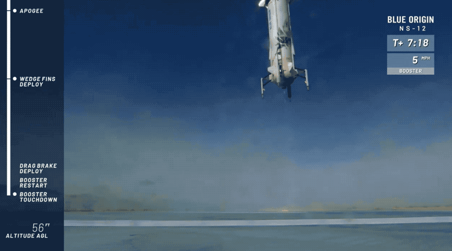 Blue-Origin-NS-12-着陆