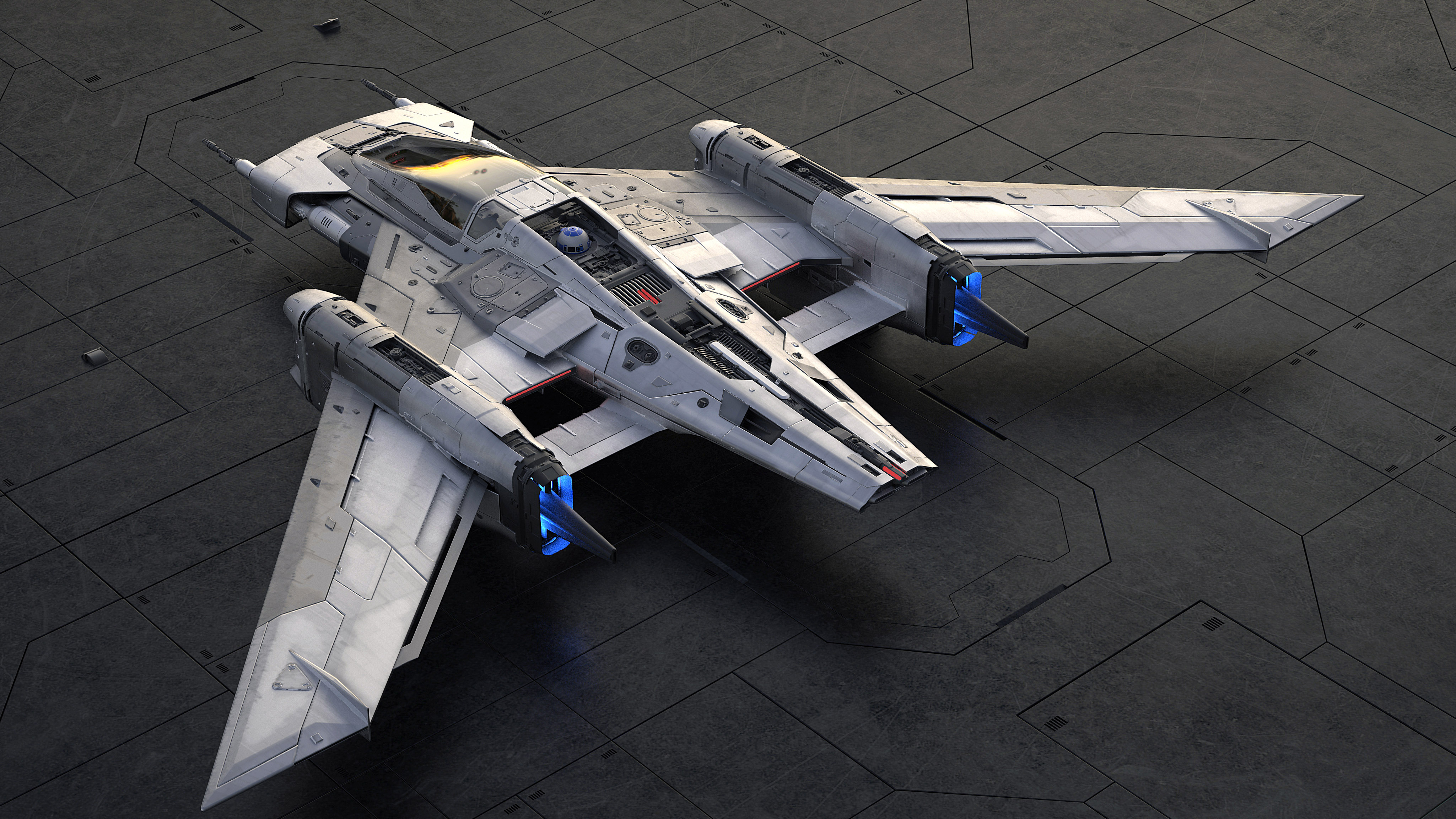 Porsche And Lucasfilm Co Designed A New Starfighter For The Star