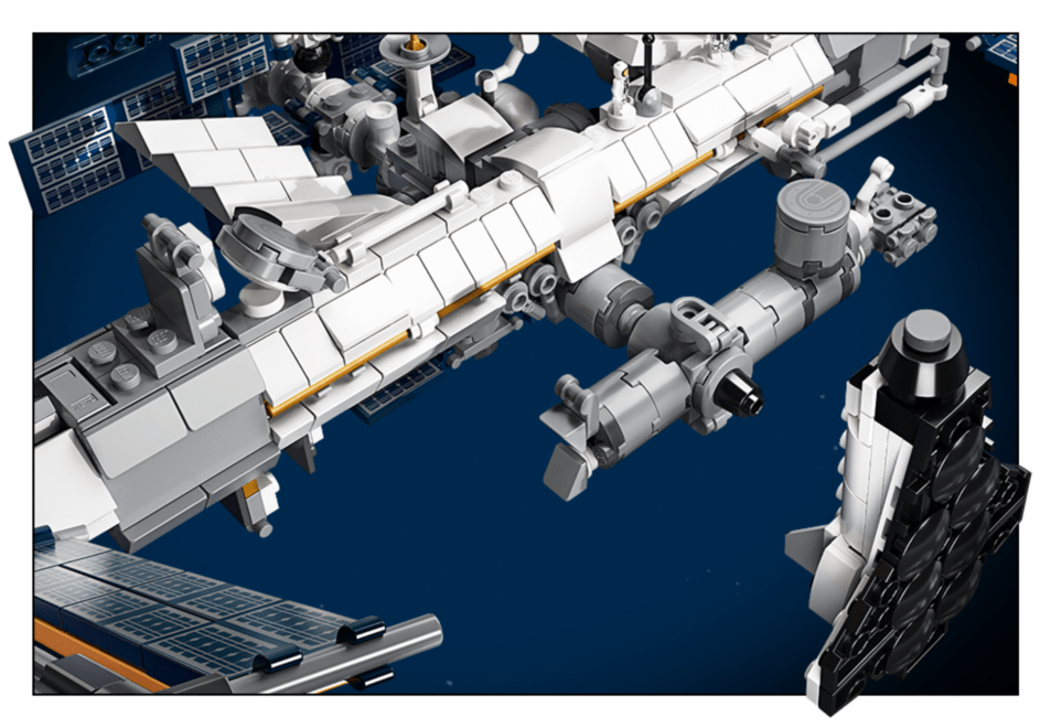 Lego made an International Space Station kit, including Space